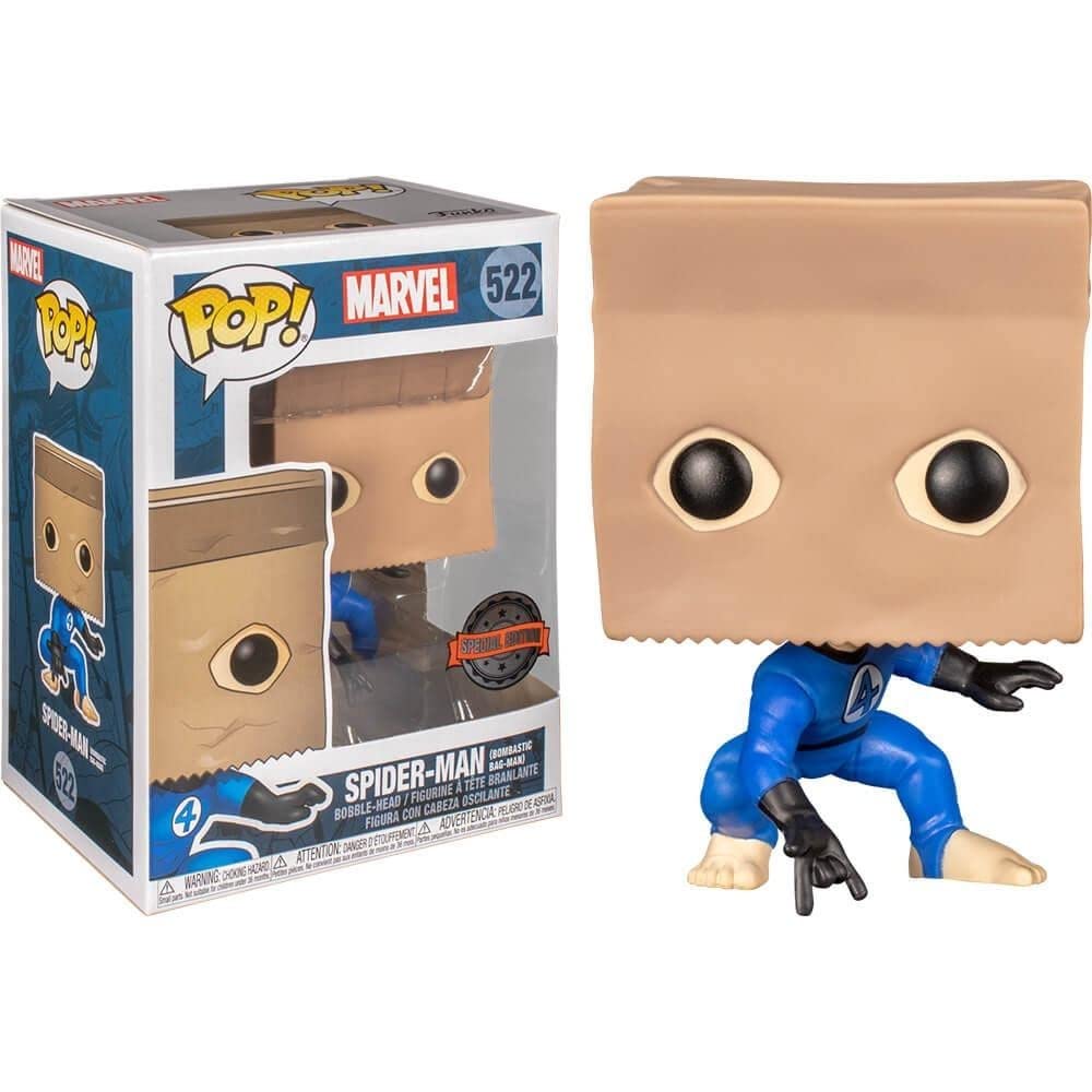 Funko Pop Spider-Man Bombastic Bag-Man Exclusive