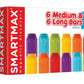 SmartMax SMX 105 Magnetic Discovery 6 Medium + 6 Long Bars
