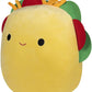 Squishmallows Large 16 Tex The Taco Plush - Official Kellytoy - Soft and Squishy Food Stuffed Animal Toy - Gift for Kids