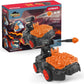 Schleich Eldrador Creatures - 7 Lava CrashMobile with Mini Creature Playset - Pull-Back Action  Shooting Toy Car for Boys and Girls - Cool  Red Fantasy Action Figure for Kids Age 7+