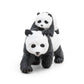 Papo -Hand-Painted - Figurine -Wild Animal Kingdom - Panda And Baby Panda -50071 -Collectible - For Children - Suitable For Boys And Girls- From 3 Years Old