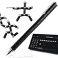 Lewuxian Toy Pen Set, Decompression Magnetic Metal Pen, Eliminate Pressure Fidget Toy,Multifunctional Deformable Magnet Writing