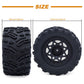 2Pack Surpass Hobby 2.68'' Wheel Tires Set Swamp Claw Mud Terrain Tires 68 * 125mm for 1/8 1/10 RC Crawler Car