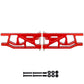 GoHobby Aluminum Rear Lower Suspension Arms Set for ARRMA Mojave 6S BLX Upgrades 1/7 Scale Desert Truck, Replaces ARA330607 (Red