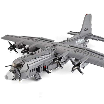 Xingbao Military Army Series The AC130 Aerial Gunboat Set Building Blocks Bricks Educational Toys Classic Model  WW2 Toys mature-themed Toys for Men Compatible All Major Brand