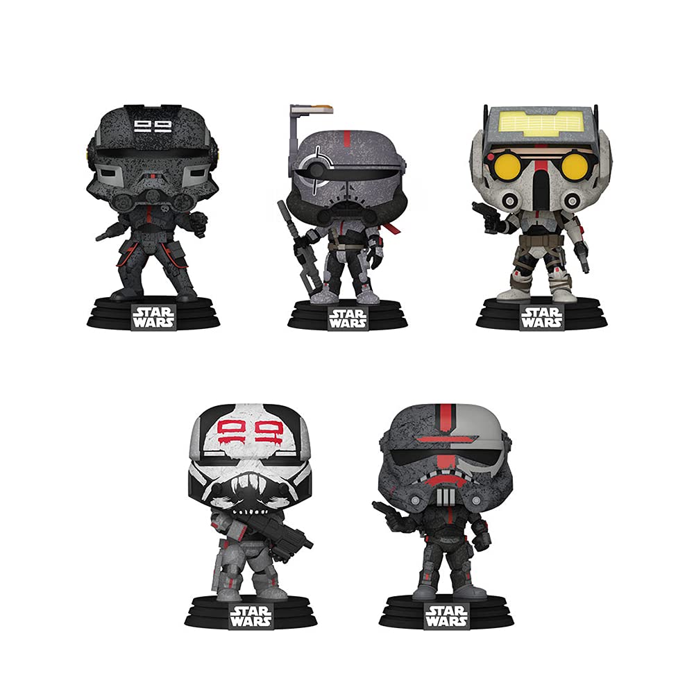 Funko Bad Batch (Star Wars) Complete Set (5) Pop!