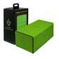 Card Guardian - Premium Double Deck Box (Lime Green) For 200+ Cards Trading Card Games Tcg Perfect For Magic The Gathering (Mtg), Commander Deck, Yugioh Deck Box, Sports Card Storage Boxes