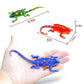 ChuburD 10PCS Lizard Figurines, Color Changing Chameleon Toy, Small Rubber, Various Colors, Model XY-10, Ideal for Kids 3+ and Goodie Bags