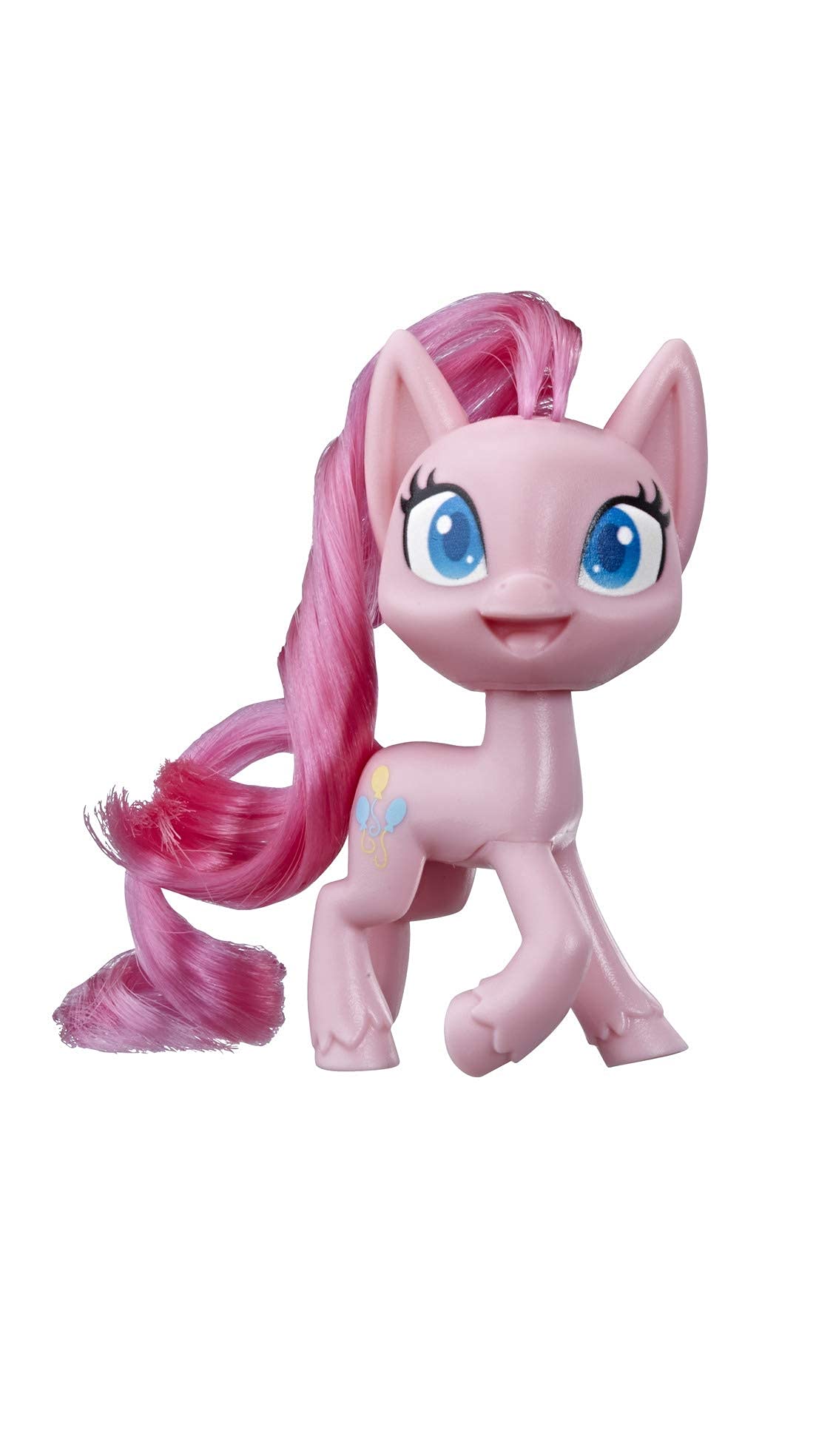 My Little Pony Pinkie Pie Potion Pony Figure - 3-Inch Pink Pony Toy With Brushable Hair, Comb, And 4 Surprise Accessories