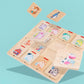 Merishopp Matching Puzzles Wood Craft Toys Finding House Montessori For Toddlers| Baby Learning Toy | Infant Activity Toy | Sens