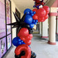 Red 3 Balloon, Number Balloon 40 Inch, 3Rd Three Year Old Birthday Deco For Spiderman Super Mario Party Supplies For Party Decor