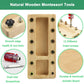 Inslat Montessori Screwdriver Board Set, Wooden Montessori Toys For 3 4 5 Year Old Kids, Educational Screw Board Sensory Learnin