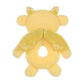 Apricot Lamb Dragon Rattle Soft Baby Rattle For Boys And Girls, Plush Stuffed Animal Rattle Toy Lovey For The Newborn, 0-3 Month
