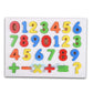 Funblast Wooden Alphabet And Number Puzzles Toys For Children, Montessori Digital Board Educational Learning Letters Puzzle Toy 