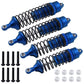 HobbyPark All Metal Shocks for Traxxas Rustler 4X4 VXL Slash 2WD 4x4 Hoss Stampede Bandit Nitro Shock Absorber Damper Set 1/10 U