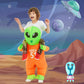GOOSH Halloween Costumes for Kids Alien inflatable Costume Alien Blow up for Boy Girl Children Halloween Party Cosplay
