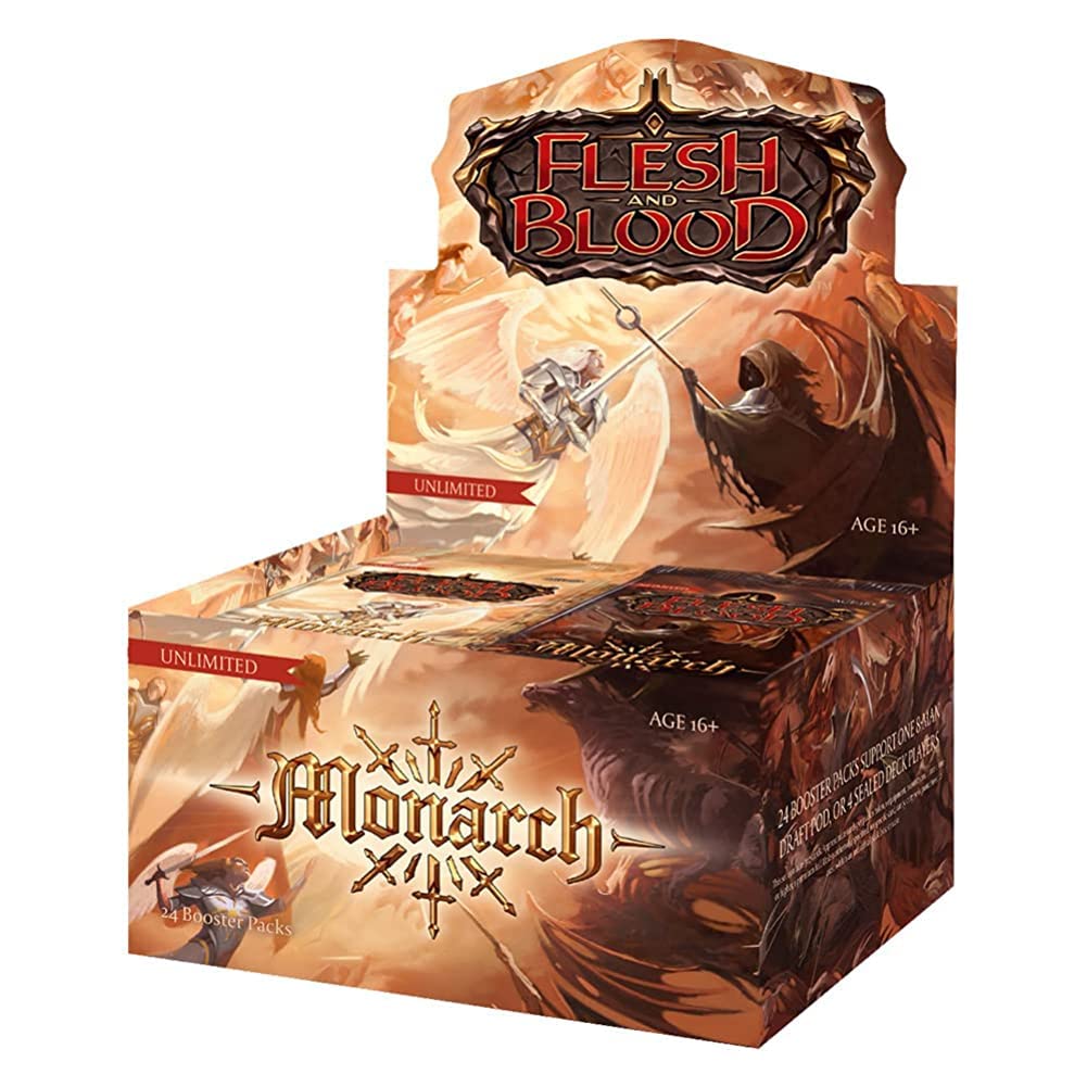 Legend Story Studios Flesh & Blood Tcg - Monarch Unlimited Booster Display (24 Packs) - En