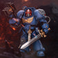 JOYTOY Warhammer 40,000 1/18 Action Figure Ultramarines Terminator Sergeant - Power Sword & Teleport Homer Model JT9923