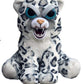 William Mark Corp Feisty Pets Lethal Lena Plush Snow Leopard 8.5" Multi-colored Polyester