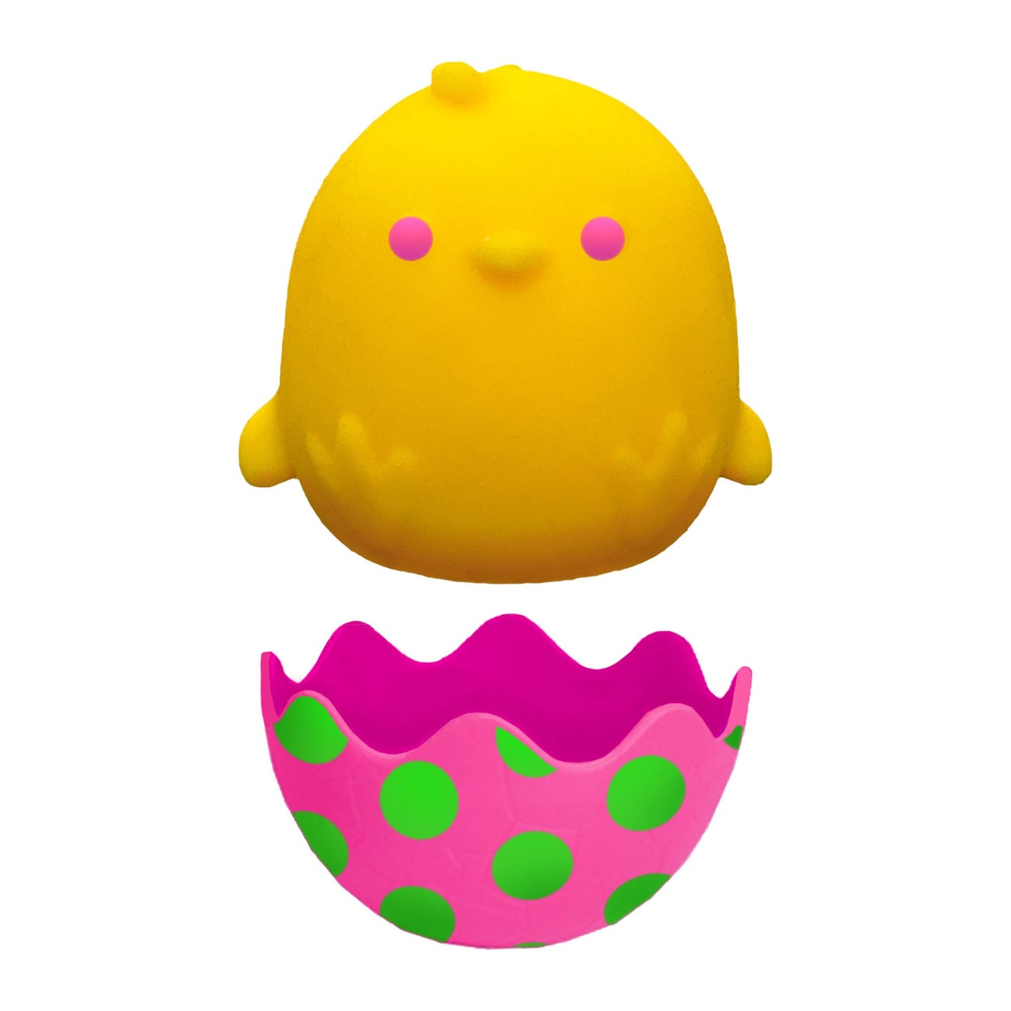Schylling NeeDoh Chickadeedoos Squeeze Toy, Small, Multicolor, Ages 3+ - Model CDDND24