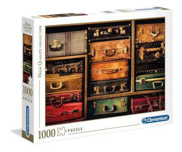 Clementoni 39423 Clementoni-39423-Hq Collection-Travel-1000 Pieces, Multi-Colour