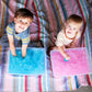 Zimpli Kids Glitter Gelli Baff Pink - Biodegradable & Vegan Friendly Bath Goo, 1 Bath or 6 Play Uses, Perfect for Boys & Girls