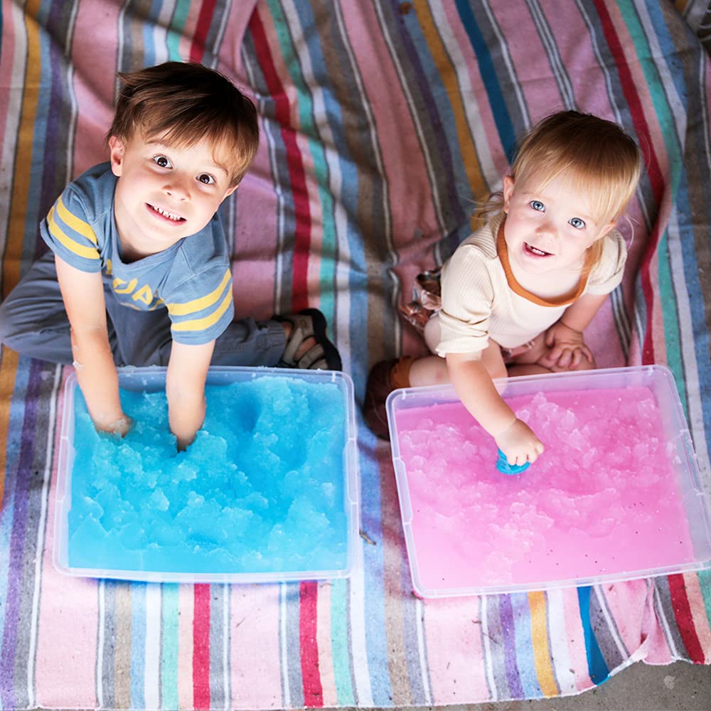Zimpli Kids Glitter Gelli Baff Pink - Biodegradable & Vegan Friendly Bath Goo, 1 Bath or 6 Play Uses, Perfect for Boys & Girls