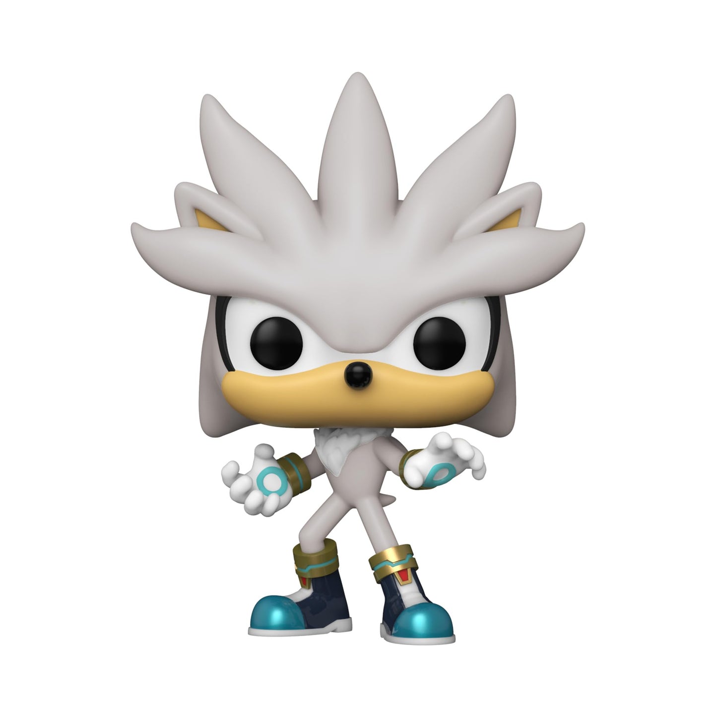 Funko Pop! Games: Sonic 30Th Anniversary - Silver The Hedgehog Vinyl Figure, 3.75 Inches