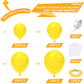Nisocy Yellow Latex Balloon Arch Kit, 102Pcs 18In 12In 10In 5In Yellow Balloons Arch Garland For Birthday, Baby Shower, Wedding,