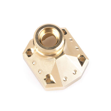 KYX Racing CNC Machined Brass Front Rear Axle Housing Output Differential Cover Upgrades Parts Accessoriesfor 1/10 RC Crawler Ca