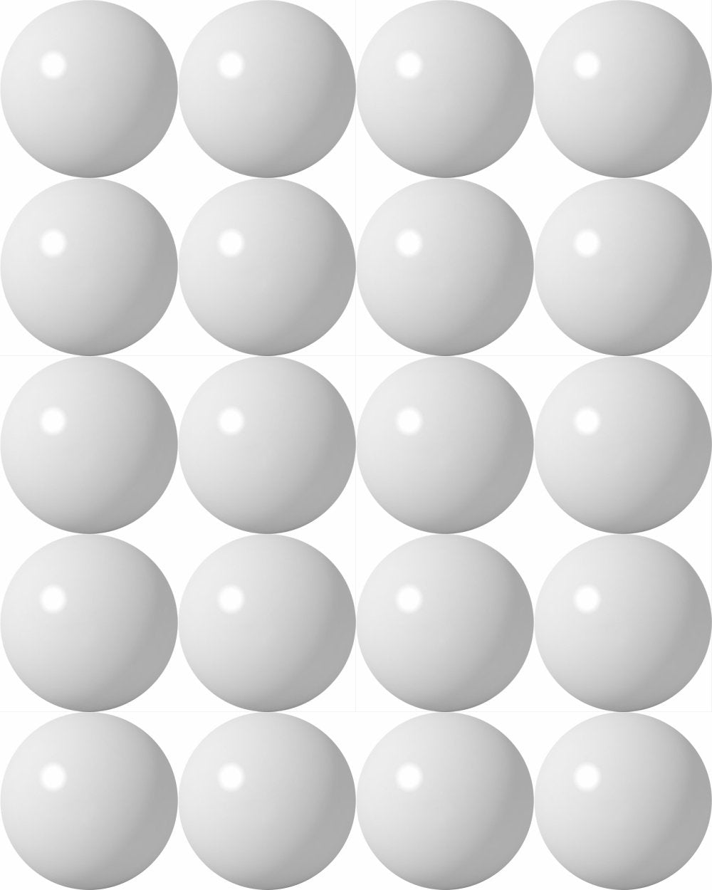 Twenty (20) Hungry Hungry Hippos Game Replacement Marbles Balls