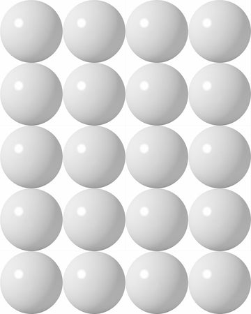 Twenty (20) Hungry Hungry Hippos Game Replacement Marbles Balls