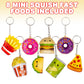 Artcreativity Mini Squish Fast Food Toys, Set Of 8, Slow-Rise Stress Relief Toys For Kids In Assorted Food Designs, Mini Fidget Toys For Sensory Play, Party Favors, Goodie Bag Fillers For Boys & Girls