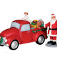 Lemax Village Collection Santa'S Truck Set Of 2# 53219