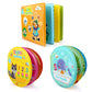 Baby Bath Toys, Nontoxic Bath Books For Babies Bath Time, Bathtub Toys For Toddlers 6 To 12 18 Months, Soft Educational Bath Toys For 1-3 Year Old Girls Boys(Pack Of 3)