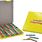 Lucky Art Crayons Bulk 4 Packs Crayon For Kids Non-Toxic Crayon Party Favors (Standard, 400 Sets (1600 Counts))