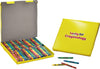 Lucky Art Crayons Bulk 4 Packs Crayon For Kids Non-Toxic Crayon Party Favors (Standard, 400 Sets (1600 Counts))