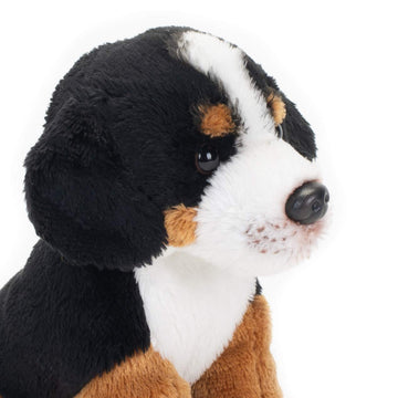 Demdaco Bernese Mountain Dog Children'S Plush Beanbag Stuffed Animal Toy