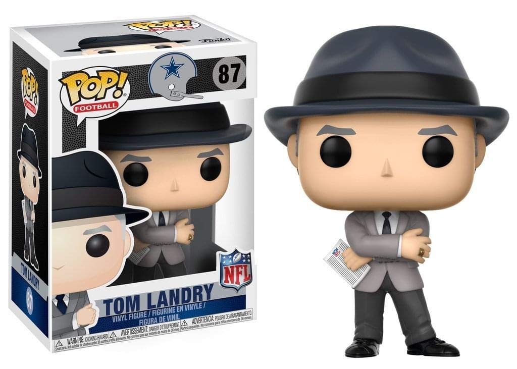 Funko Pop Nfl: Tom Landry (Cowboys Coach) Collectible Figure