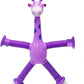 KNK Telescopic Suction Cup Giraffe Toys Shape Changing 1 Pcs for Girls Boys