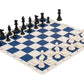 Regulation Silicone Tournament Chess Set - Pieces Only - 3.75'' King - Black & White