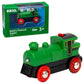 Brio World 33595 Engine Train - Battery Powered Wooden Toy For Kids | Forward & Reverse Movement | Illuminating Headlights | Ideal For Toddlers 3 Years & Up