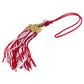 Happy Graduates Preschool And Kindergarten Red Shiny Graduation Cap And Tassel With 2025 Charm Set, Kindergarten Graduation Cap