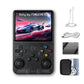 Fingerevo R36S Handheld Game Console 3.5-In 640 * 480 Ips Oca Screen 3200Mah Opensource System Black Transparent