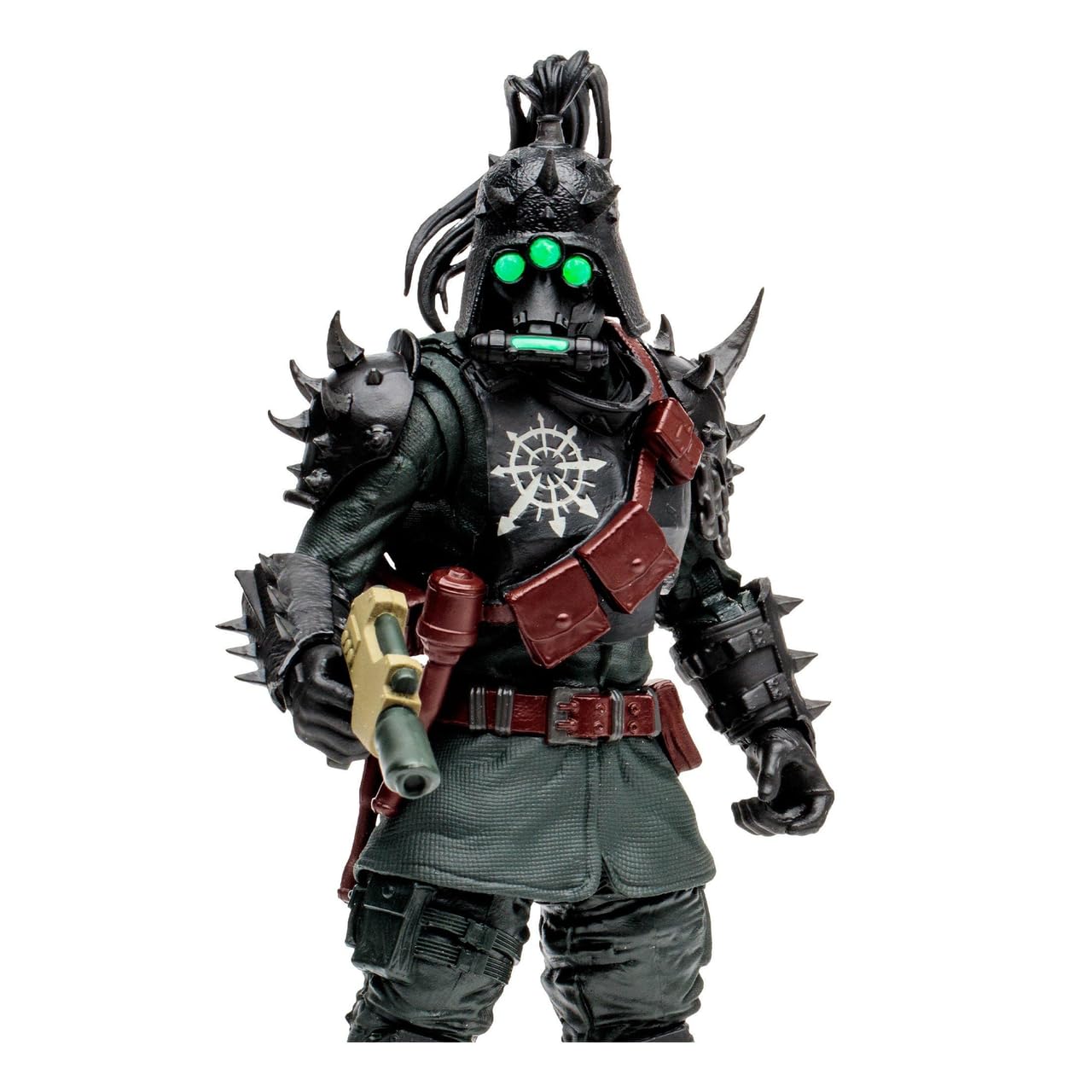 McFarlane Toys  7-Inch Warhammer 4000 Darktide Traitor Guard limited availability Action Figure with 22 Moving Parts  Multicolour Collectible Warhammer Figure with Collectors Stand Base - Ages 12+