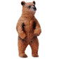 Uandme Grizzly Bear Toys Figurines Set, Plastic Forest Animal Bear Family Figures For Nature Science Learning, Realistic Woodland Creature Party Supplies Cake Toppers, Pack Of 3