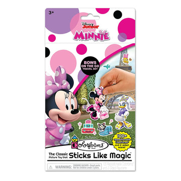 Colorforms Travel Set, Stickers For Kids - Disney Minnie Toys, Arts And Crafts, Reusable Sticker Book, Kids Stickers, Toddler Cr