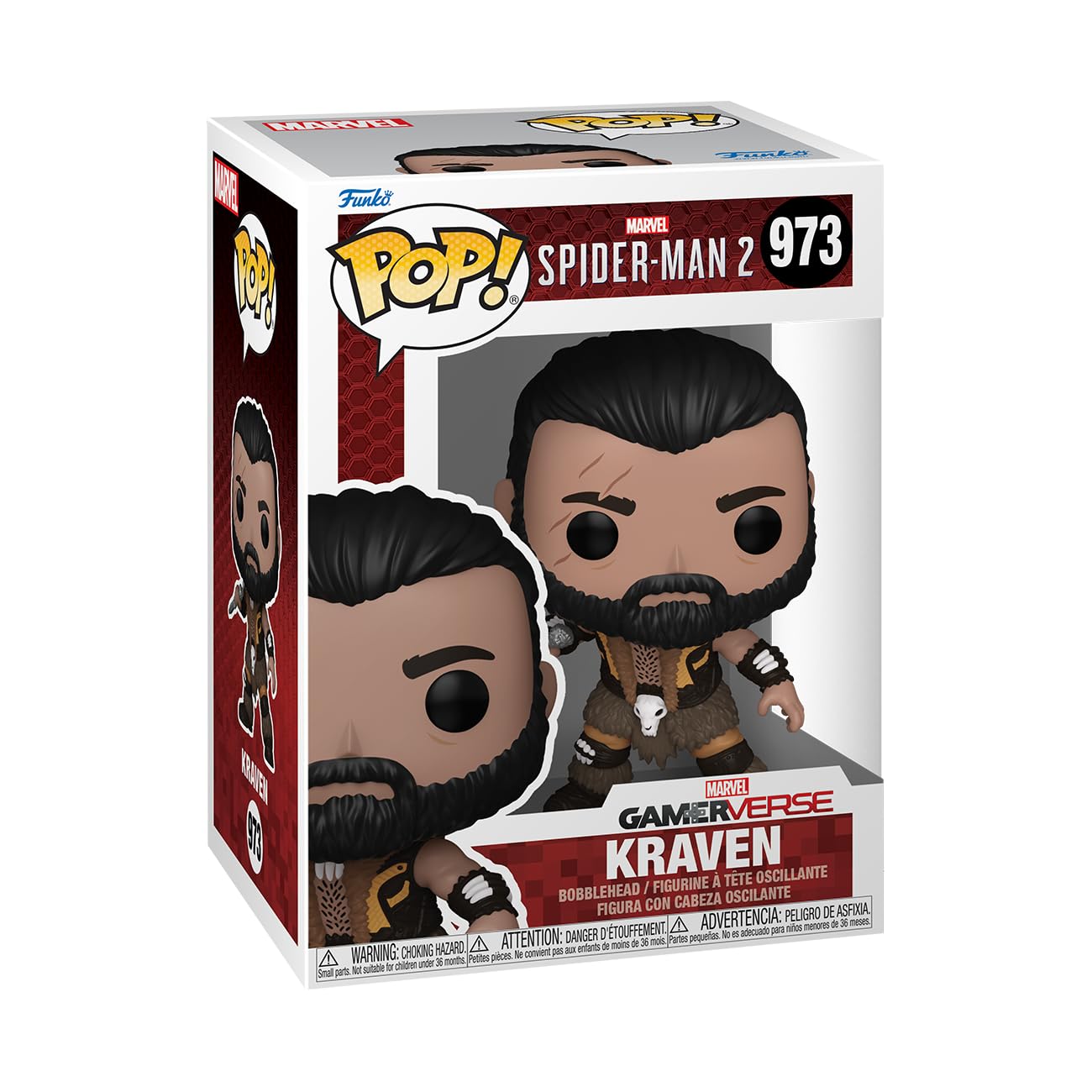 Funko Pop! Games: Spider-Man 2- Kraven - Spider-Man - Collectable Vinyl Figure - Gift Idea - Official Merchandise - For Kids & A