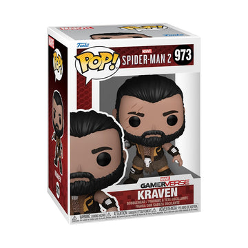 Funko Pop! Games: Spider-Man 2- Kraven - Spider-Man - Collectable Vinyl Figure - Gift Idea - Official Merchandise - For Kids & A