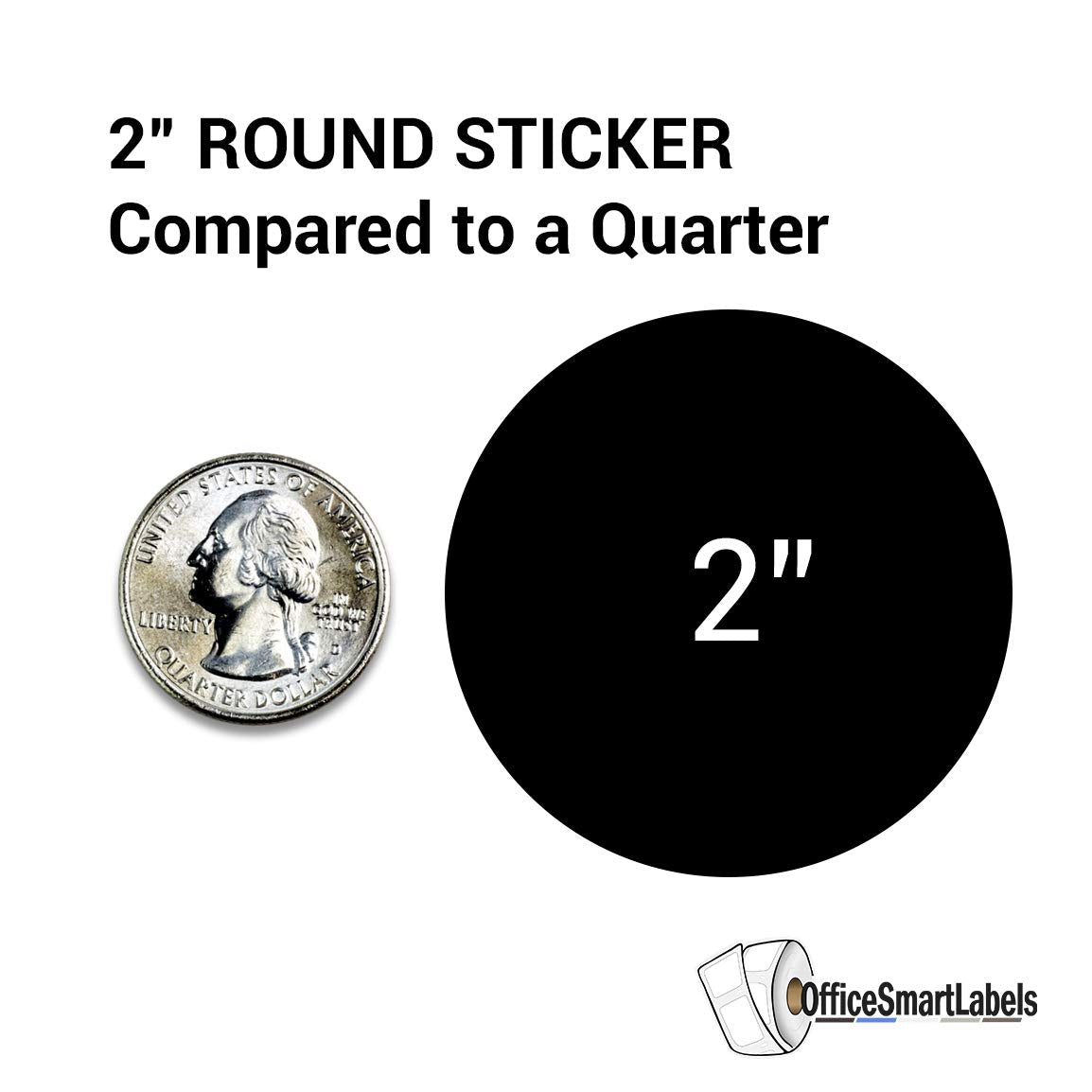 Do Not Inventory Label Stickers - 2 Inch Round Circle Dots Stickers in Bright Red for Warehouse Inventory Control Management Qua